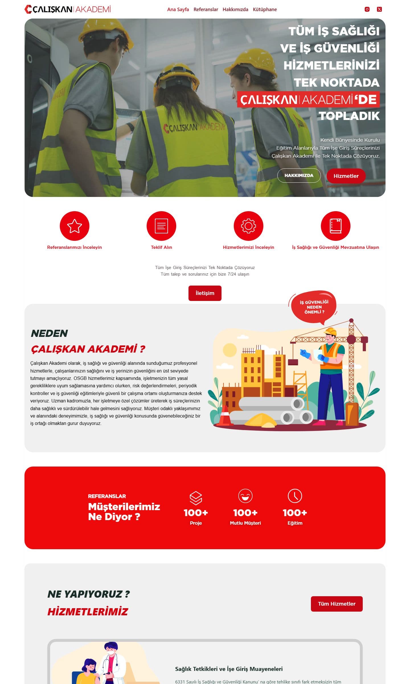 Çalışkan Akademi — İSG & Eğitim