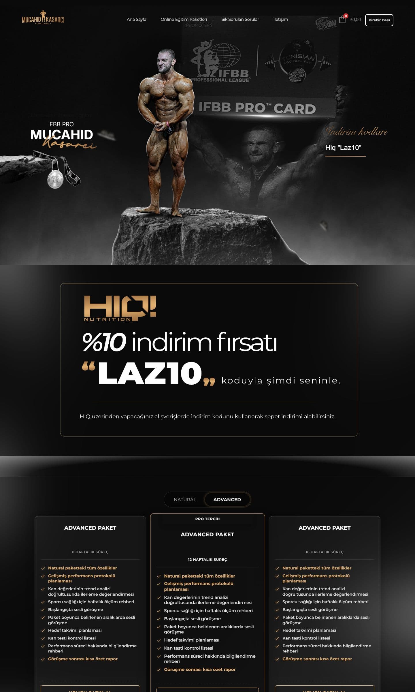 Mücahid Kasarcı — Online Eğitim